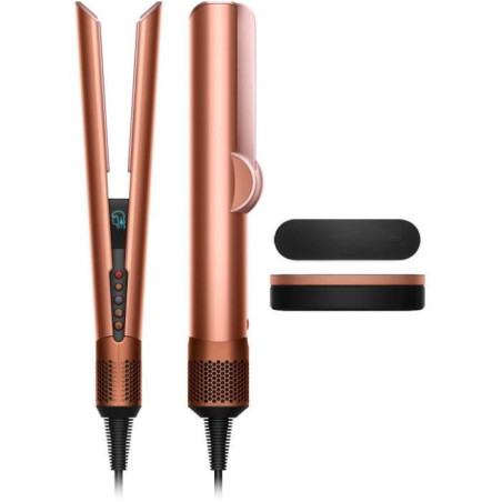 DYSON - Lisseur séchant - Airstrait - Edition Gifting - Soie Ambré - 1600 W