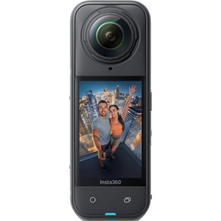 Caméra d'action - INSTA360 - X5 - Starter Bundle - Vidéo 360° 8K - 180 min d'autonomie