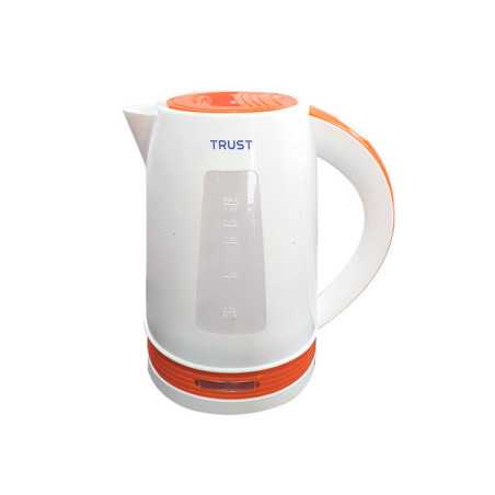 TRUST bouilloire électrique en plastique 2L TCK-KEC1701OW
