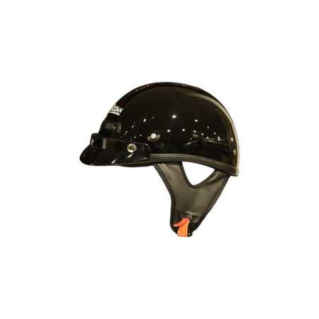 SHODAN demi-casque SH-110 TAILLE XXL noir brillant et solide