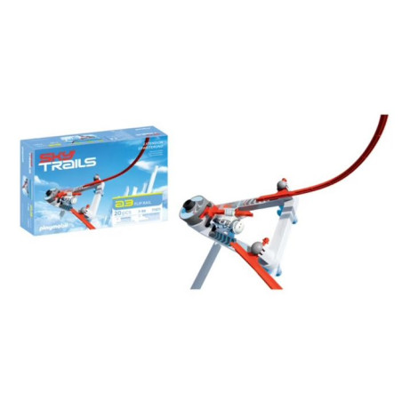 Sky Trails: Flip Rail, Set d'action, Circuit aérien, 20 pieces, des 7 ans