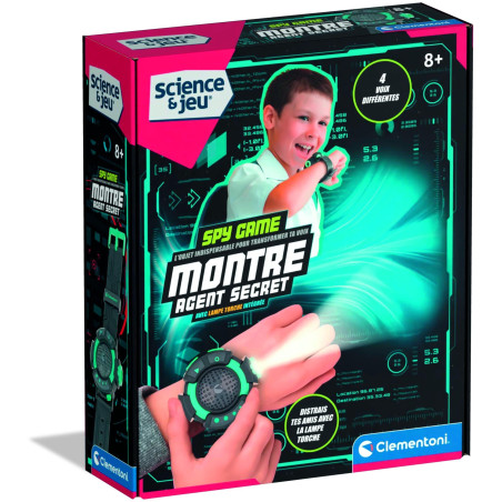 CLEMENTONI - Montre agent secret
