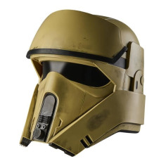 Casque Shoretrooper électronique premium, article de cosplay Star Wars The Black Series : Andor, Modulation vocale, des 14