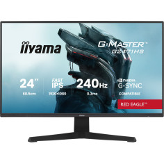 Ecran PC Gamer - IIYAMA - 23,8 - FHD - 240Hz - Dalle IPS - 0.3ms - G-Master Red Eagle