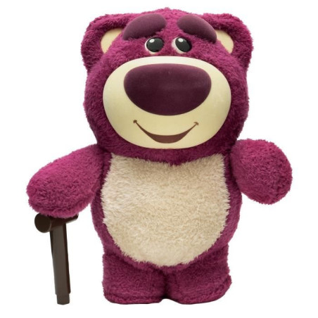 Lexibook - Tirelire électronique - Lotso - Film Toy Story - Rose Rouge - Des 3 ans