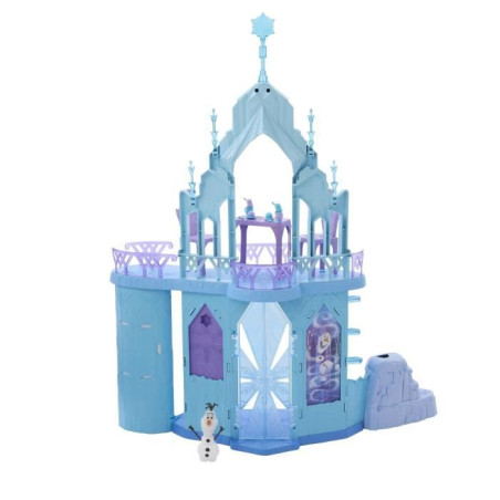 Disney La Reine des Neiges - Palais de glace d'Elsa - Olaf - 21&nbsp;accessoires - Disney Frozen - JGG41
