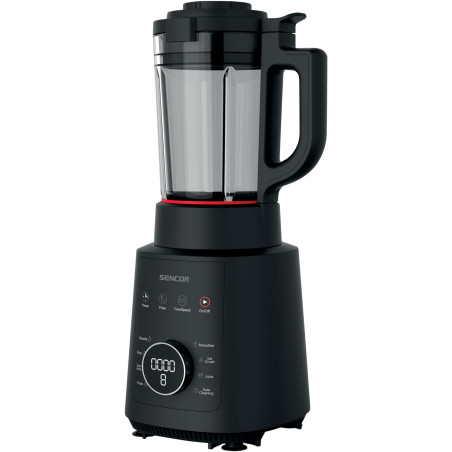 Blender Chauffant Multifonction SENCOR SBU 0510BK - Cuiseur a Soupe 1200W 1,5L Verre Borosilicate - 7 Programmes - Noir