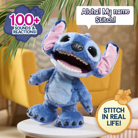 Peluche intéractive ultimate - STITCH - Live action - 23 cm - Des 5 ans