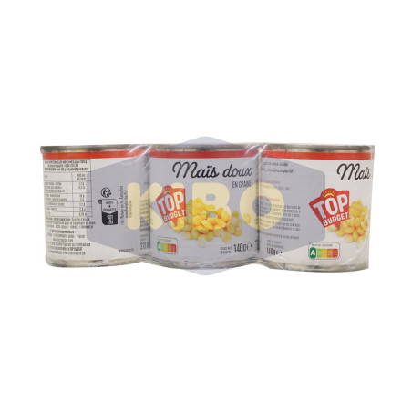 Maïs doux croquants 3x140g