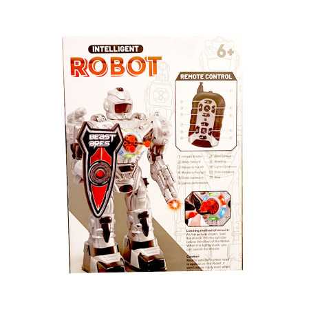 Robot intelligent à projectiles télécommandés