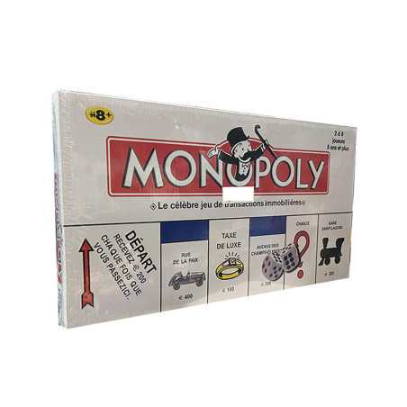 Monopoly french 25x46x3.5 clr w