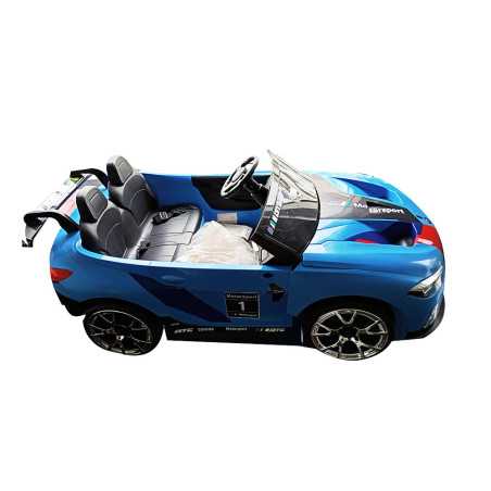 Voiture électrique, r/c 2.4g 2 places fonction bascule avant arrière Prise USB MP3