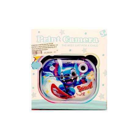 Camera d'impression instantané pour enfant Stich