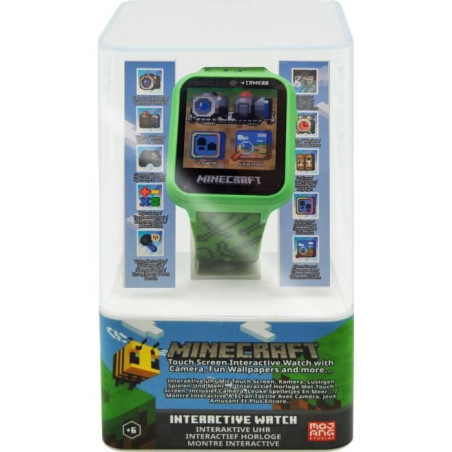 Montre interactive - KIDS LICENSING - MIN4045 - Multifonctions - Caméra selfie - Jeux intégrés