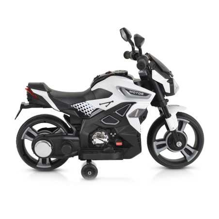 Moto électrique Noir et blanc