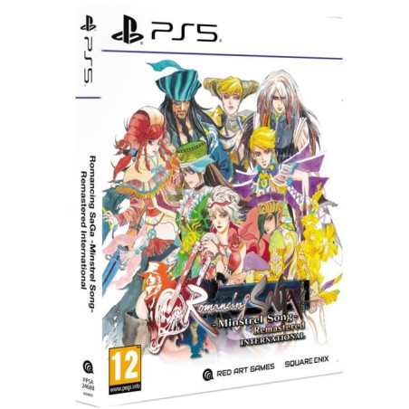 Romancing SaGa Minstrel Song - Remastered International - Jeu PS5