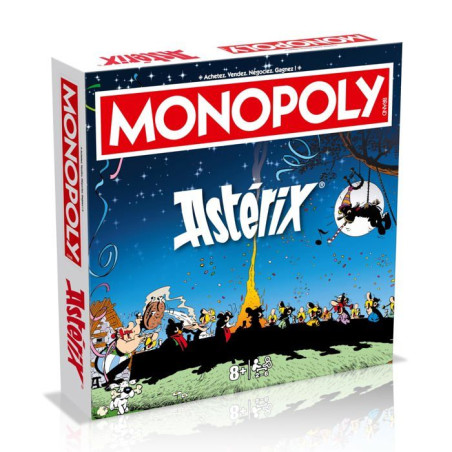 MONOPOLY Asterix - Jeu de société - WINNING MOVES - Des 8 ans