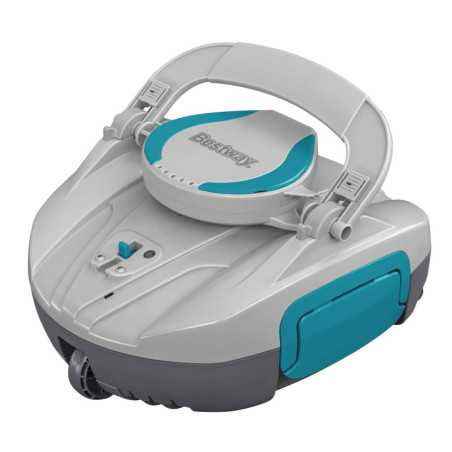 Robot de nettoyage piscine fond plat rechargeable Quartz - 10 m² max