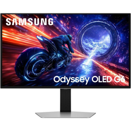 Ecran PC Gamer - SAMSUNG - 27'' - QHD - 500Hz - Dalle QD-OLED - 0,03 ms - Ajustable en hauteur - ODYSSEY OLED G6 - G60SF