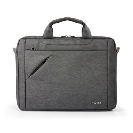 Sacoche PC - PORT DESIGNS - Pour ordinateur portable ECO SYDNEY - 13/14 pouces - Gris