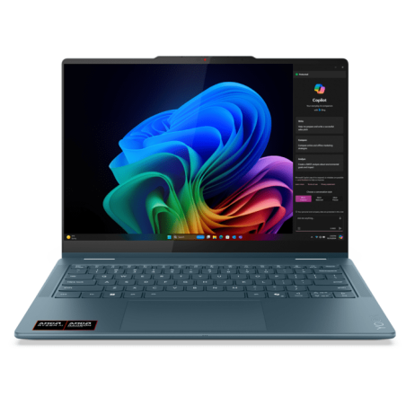 PC Portable LENOVO Yoga 7 2-in-1 14AKP10 | Windows 11 - 14'' OLED Tactile - Ryzen 7 AI 350 - Copilot+ - 16 Go - 512 Go - AZERTY