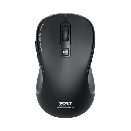 Souris sans fil - PORT Designs - 910010 - Bluetooth & 2.4 GHz - Essentielle - Noir