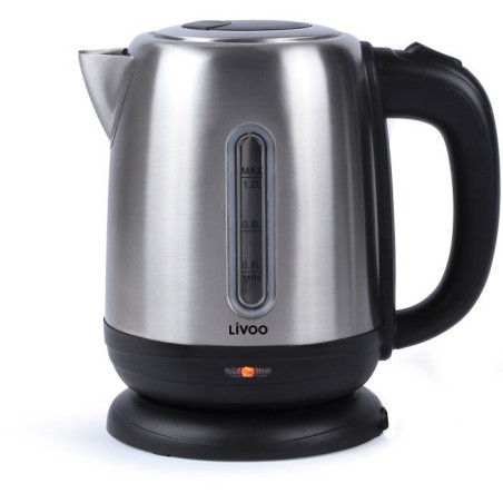 Bouilloire - LIVOO - DOD182 - 1630 W - 1,2 L - Socle 360° - Gris