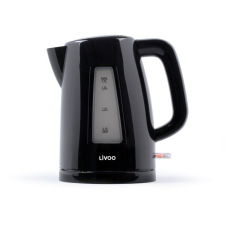 Bouilloire - LIVOO - DOD184N - 2200 W - 1,7 L - Socle 360° - Noir