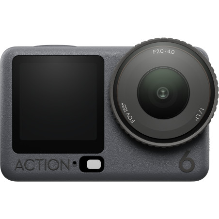 Caméra sport - DJI - Osmo Action 6 Standard Combo - Capteur carré 1/1,1- Autonomie 4 h - Stockage 50 Go - Étanchéité a 20 m