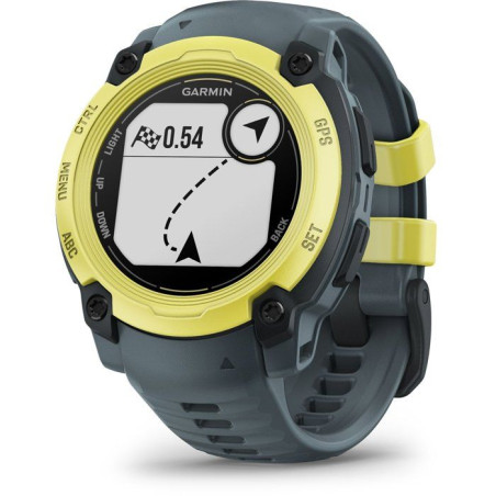 Montre connectée sport - GARMIN - Instinct E - 40 mm - Citron vert/ Bleu nuit