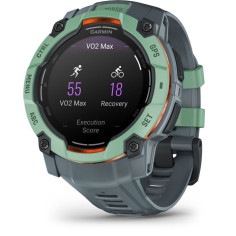 Montre connectée - GARMIN - Instinct 3 - 1,3 - 50 mm - Amoled - Vert/bleu-violet