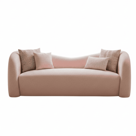 Sofa 3 places - Rose