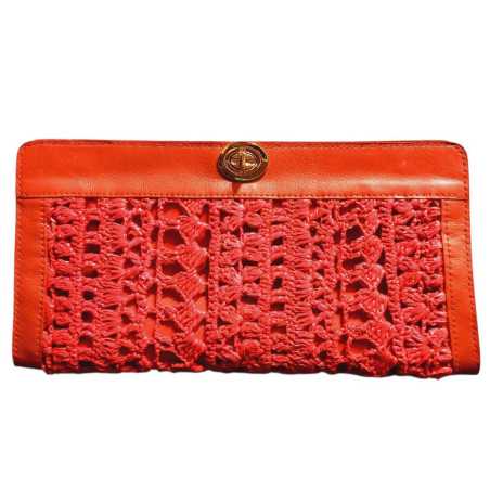 Pochette-bandoulière CELINE Raphia 15 X 10 X 31 cm