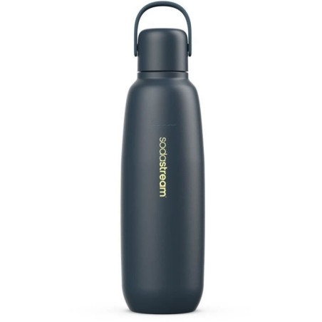Bouteille isotherme SODASTREAM - Fizz&Go Cool - Capacité 0,9L - Inoxydable - Bleu