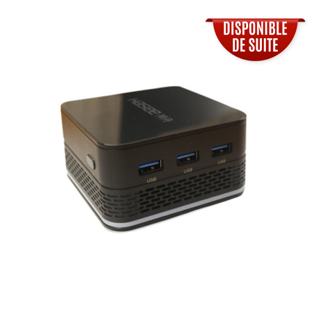Mini PC de bureau PC7S HASEE 16 Go RAM 512 Go SSD Windows 11 intégré