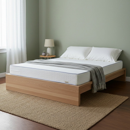 Matelas dana gel SGD 14 cm 2PL recouvert tissu Helena