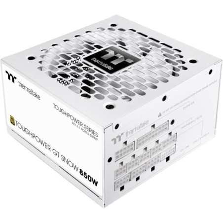 THERMALTAKE - Toughpower GT Snow - Alimentation PC - 850 W - 80+ Gold - ATX3.1 - Full modulaire - PCI-E 5.1 12VHPWR