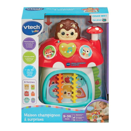 VTECH BABY - MAISON CHAMPIGNON a SURPRISES - Multicolore