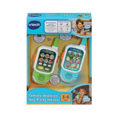 VTECH - TALKIES-WALKIES DES P'TITS HÉROS - Multicolore