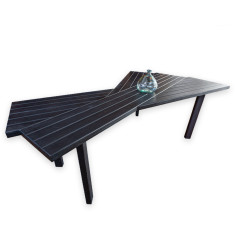 Meuble de bureau design Kinina Peinture Noire mate(9006)