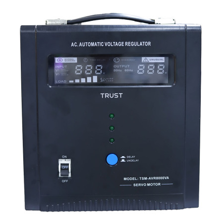Stabilisateur TRUST 8000 VA Modèle TSM-AVR8000VA