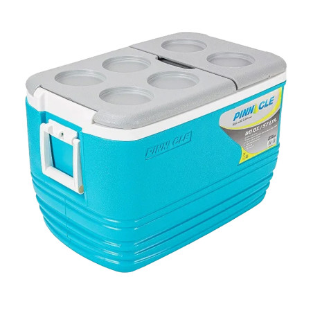 Glacière PINNACLE Eskimo 57 L Bleu 72 h Modèle TPX‑6005