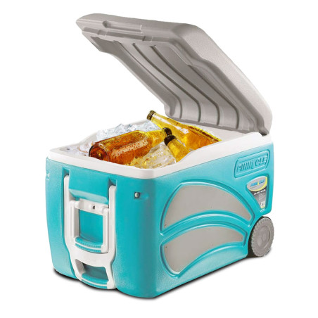 Glacière PINNACLE Proxon 45 L Bleu (avec pneus/roues) 100 h Modèle TPX‑6001