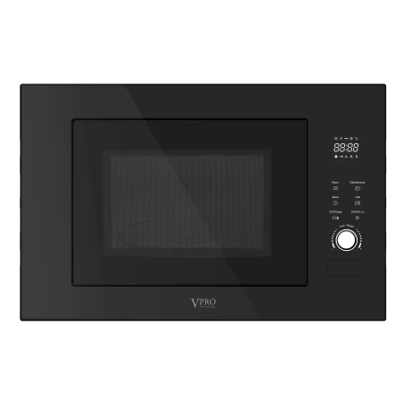 Micro-onde Encastrable 25l - Touche Tactile - Grill - Noir - 850w/1000W