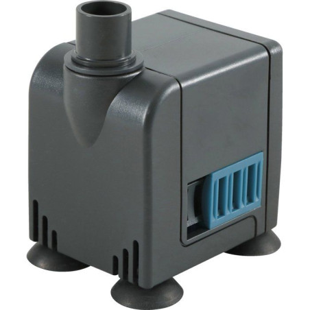 Mini pompe a eau aquarium - ZOLUX - 6 W - Débit réglable de 170 a 450 L/H - Pour aquarium jusqu'a 60 a 80 L