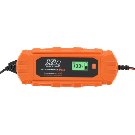 Chargeur batterie auto - XLPT - 6A - 100W - 12V - 3 m - IP65 - Mode Supply - Affichage digital