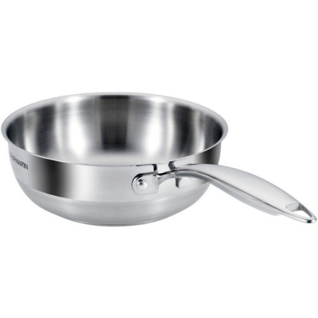 Sauteuse grand chef - ARTHUR MARTIN - AM4490 - Ø20 cm - Inox 18/10 - Tous feux dont induction