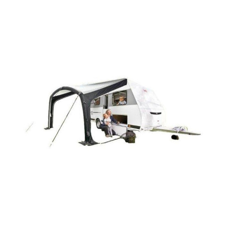 Protection solaire gonflable - BAYA SUN - Ombréa Air - Montage rapide un point de gonflage - Toit gris clair anti-chaleur