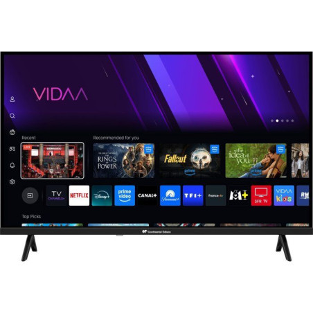 CONTINENTAL EDISON - CELED32SVHD26B6 - TV LED HD 32'' (80 cm) - SMART VIDAA - 2xHDMI - 2xUSB