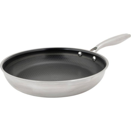 Poele - COSY & TRENDY - HEXAPRO - Acier inoxydable - Ø24 cm - Anti-adhésive - Tous feux dont induction